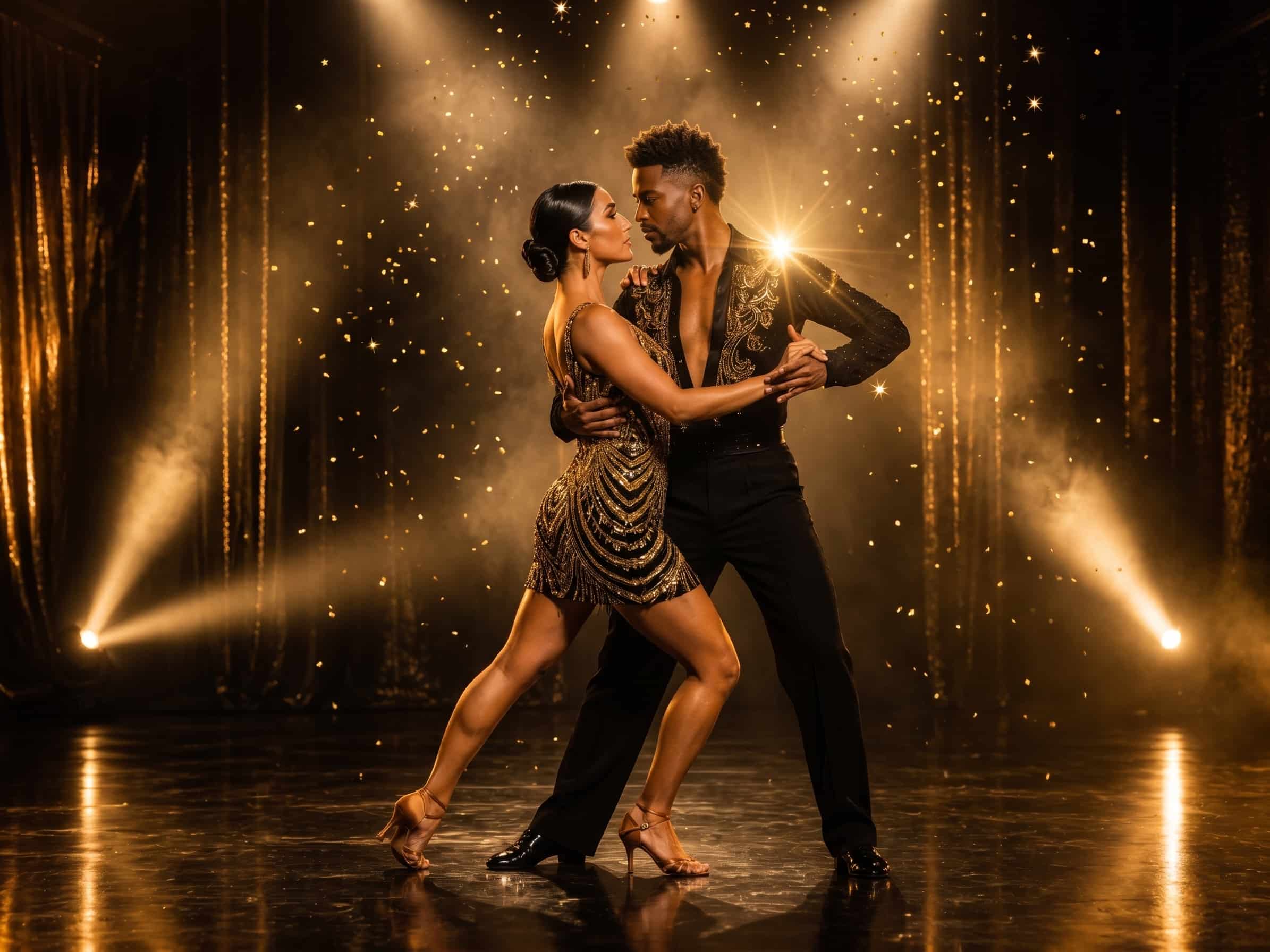 Vestuario baile latino a medida